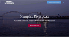 Desktop Screenshot of memphisriverboats.net